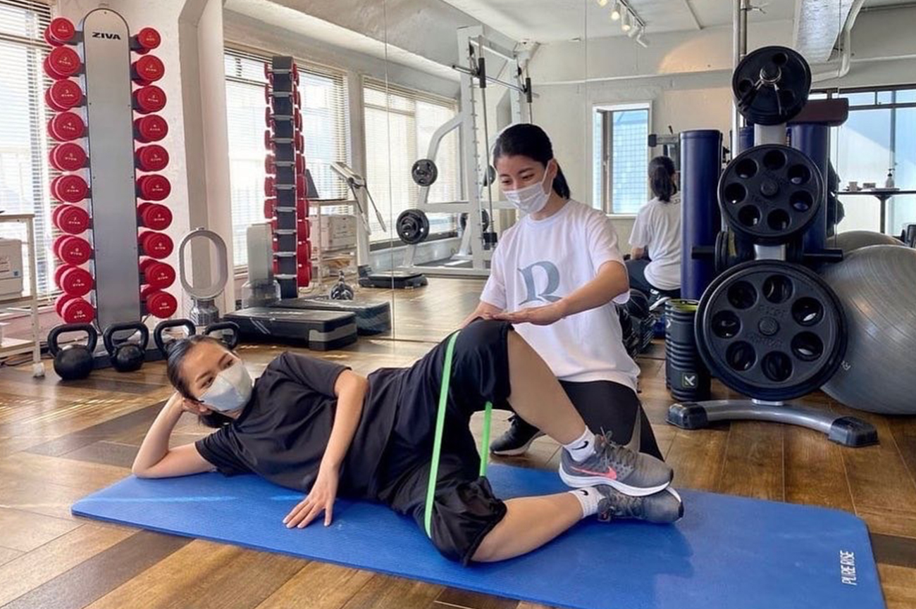 脚を太くしない美脚トレーニングのイメージ